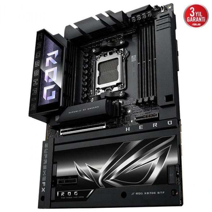 ASUS ROG CROSSHAIR X870E HERO BTF WIFI7 DDR5 HDMI-DP TYPEC PCIE 5.0 AM5 ATX