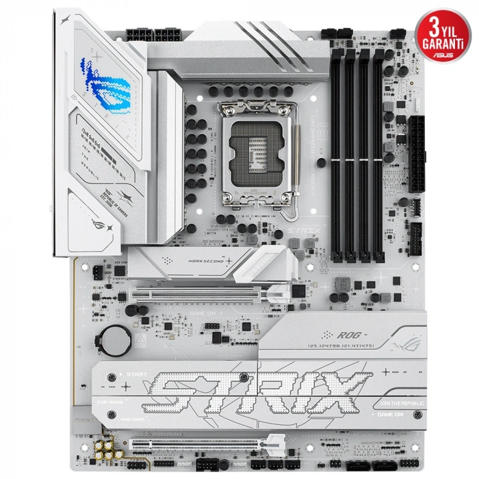 ASUS ROG STRIX B860-A GAMING WIFI 4x DDR5 DP/HDMI 4x M.2 1x 2.5GLAN/WIFI7/BT USB3.2 1851P ANAKART