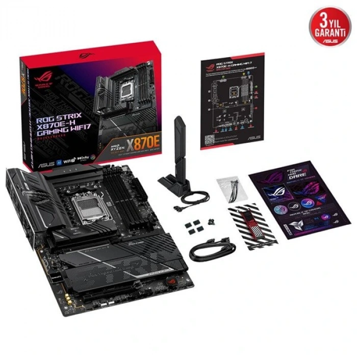 ASUS ROG STRIX X870E-H GAMING WIFI7 DDR5 HDMI-DP TYPCE PCIE 5.0 AM5