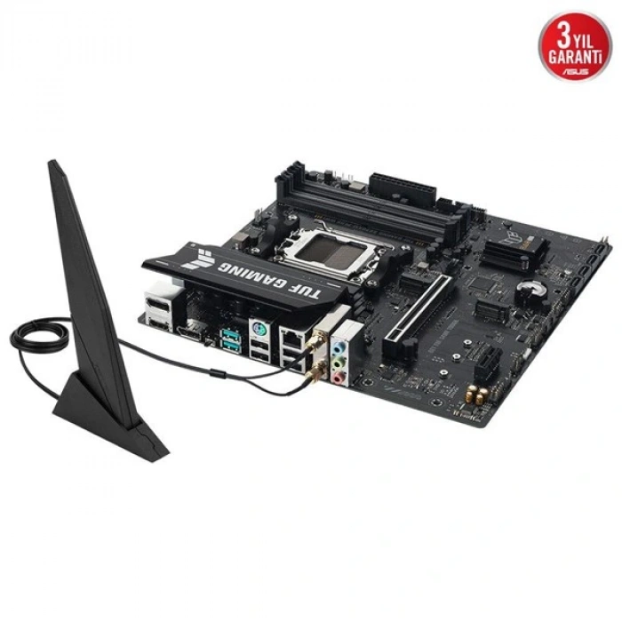 ASUS TUF GAMING A620AM-PLUS WIFI6 DDR5 HDMI-DP PCIE 4.0 AM5 MATX