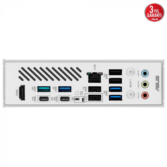 ASUS X870 MAX GAMING WIFI7 W 4xDDR5 HDMI+DP 3xM.2 AM5 ANAKART