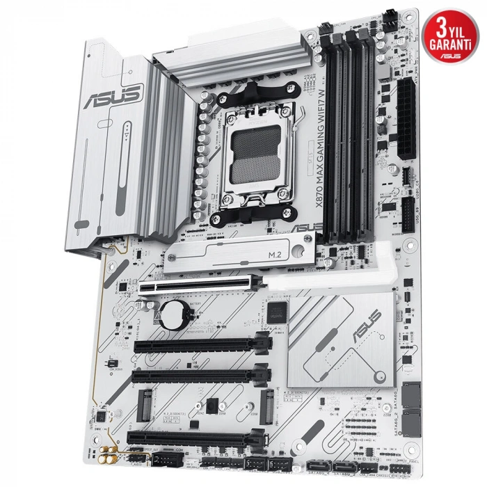 ASUS X870 MAX GAMING WIFI7 W 4xDDR5 HDMI+DP 3xM.2 AM5 ANAKART