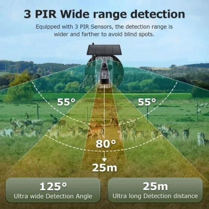 AVENIR 3MP SOLAR AV-S443H GPS BLACK LIGHT 4G FOTOKAPAN