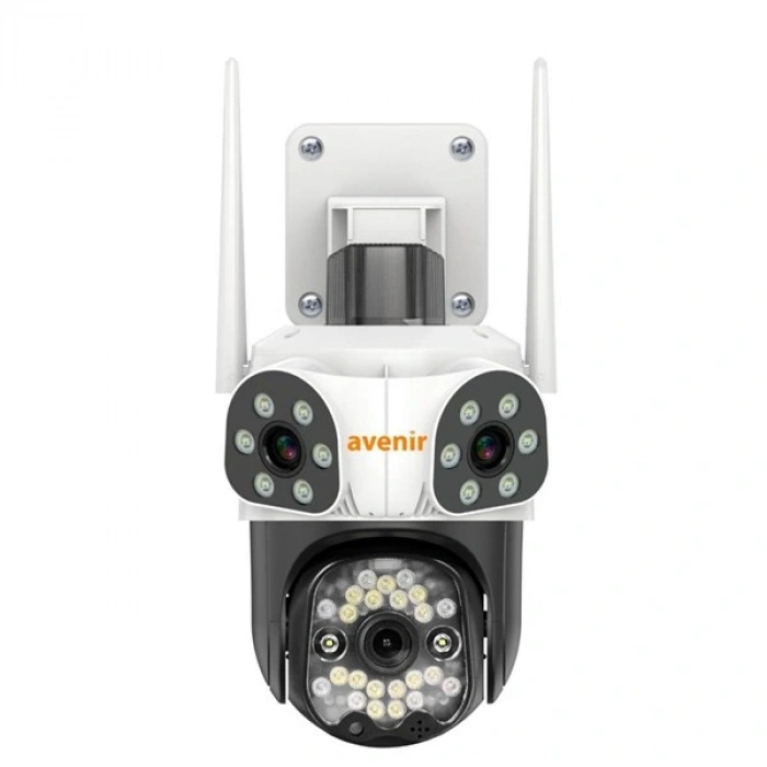 AVENIR 9MP SPEED DOME AV-S333 Kablosuz IP Güvenlik Kamerası 3 Kameralı