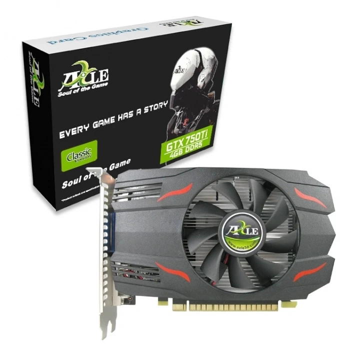 AXLE AX-GTX750Ti/4GD5P8CDI GTX750TI 4GB DDR5 128Bit VGA/DVI/HDMI 16X