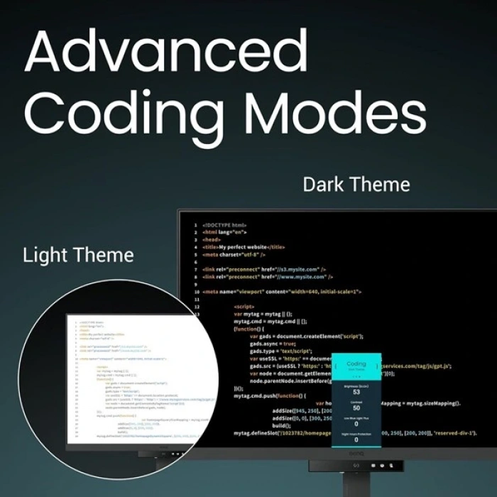 BENQ 28.2 RD280U 5MS 60HZ HDMI-DP TYPEC KODLAMAYA ÖZEL MONİTÖR 3840X2160