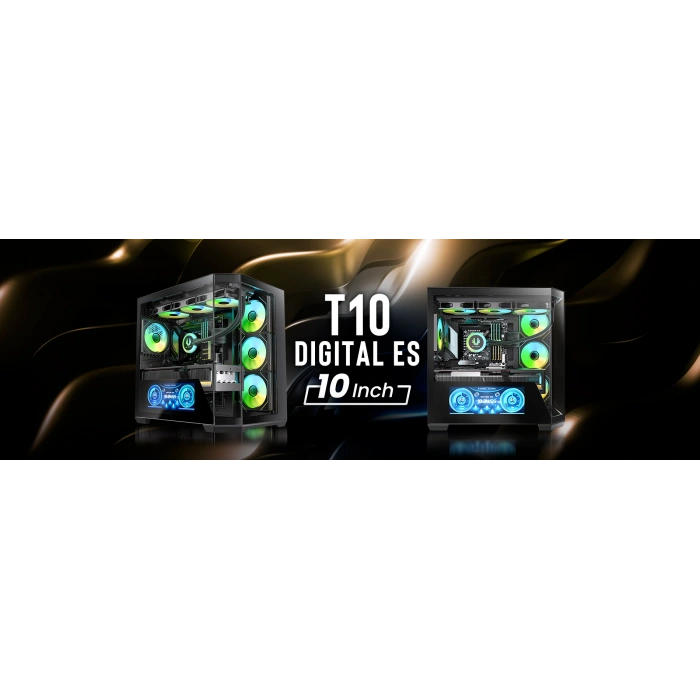 BITFENIX 850W 80+ BRONZE 10.24 DIGITAL T10 Siyah Gaming Mid-Tower PC Kasası