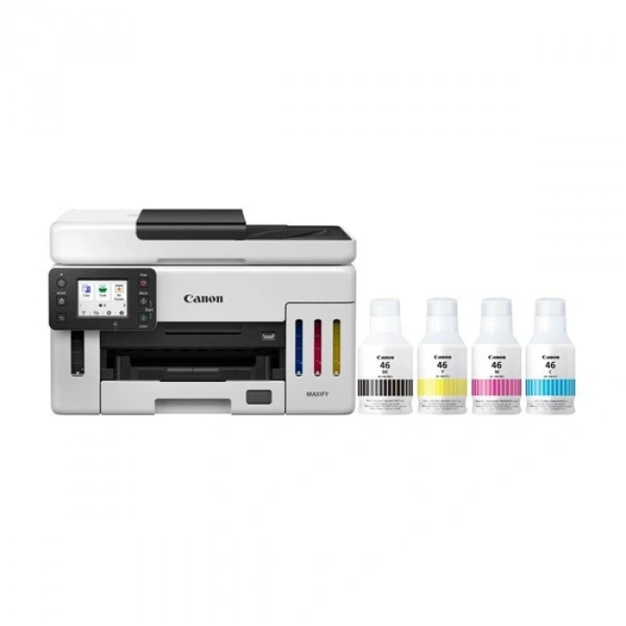 CANON A4 Renkli GX6140 Tanklı Yazıcı Tarayıcı Fotokopi USB 2.0,Ethernet,Kablosuz Tanklı