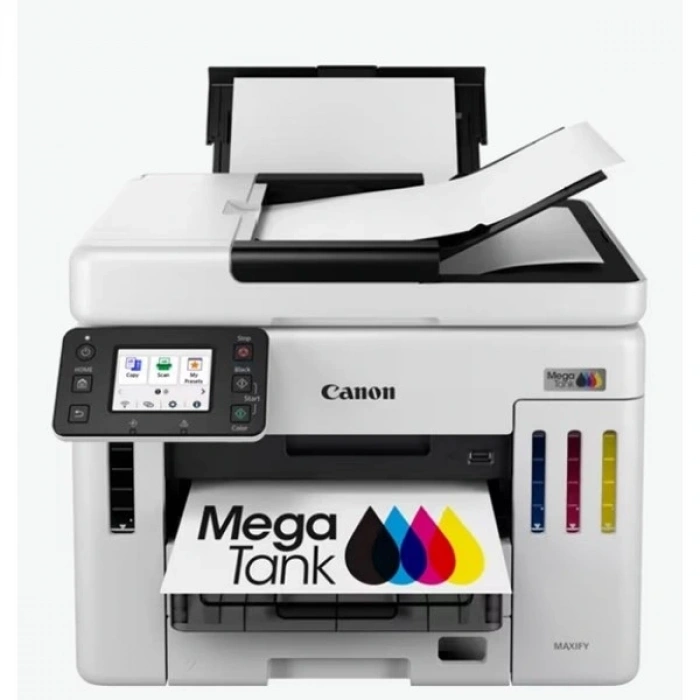 CANON A4 Renkli MAXIFY GX7140 Çok Fonksiyonlu Tanklı Yazıcı Tarayıcı Fotokopi USB 2.0,Ethernet,Kablosuz