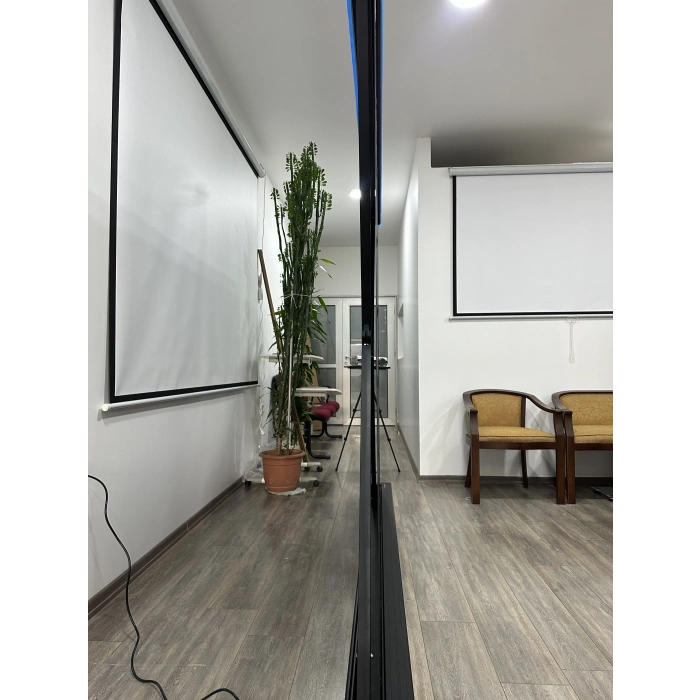 Codegen 212x123 cm Taşınabilir Portatif Elektrikli Pull Up Floor Screen Projeksiyon Perdesi PEX-200