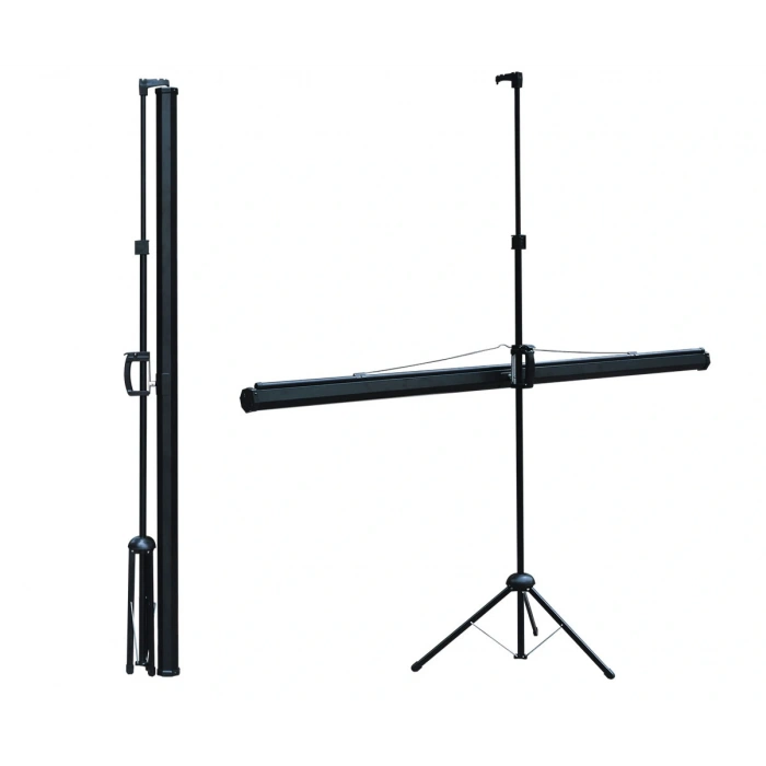 Codegen TX-18 180x180 cm Tripod Ayaklı Taşınabilir Manuel Projeksiyon Perdesi (Arkası Siyah Fonlu)