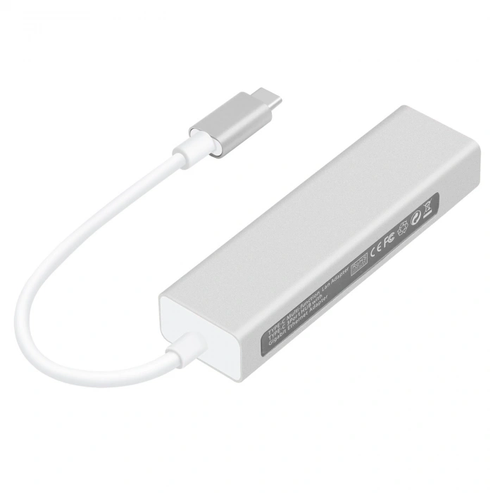 Codegen Type C USB 3.1 – 3Port USB 3.0+ RJ45 Gigabit Ethernet Çoklayıcı Hub CDG-CNV85