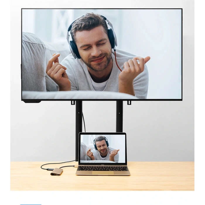 Codegen USB 3.1 Type-C – 8in1 3xUSB 3.0+HDMI+USB 3.1 Type-C + RJ45 Ethernet+ SD/Micro Sd Kart CDG-CNV40