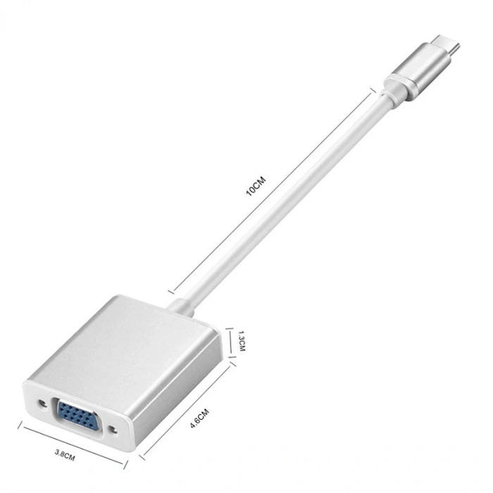 Codegen USB 3.1 Type-C Erkek – VGA Dişi Çevirici Adaptör CDG-CNV32