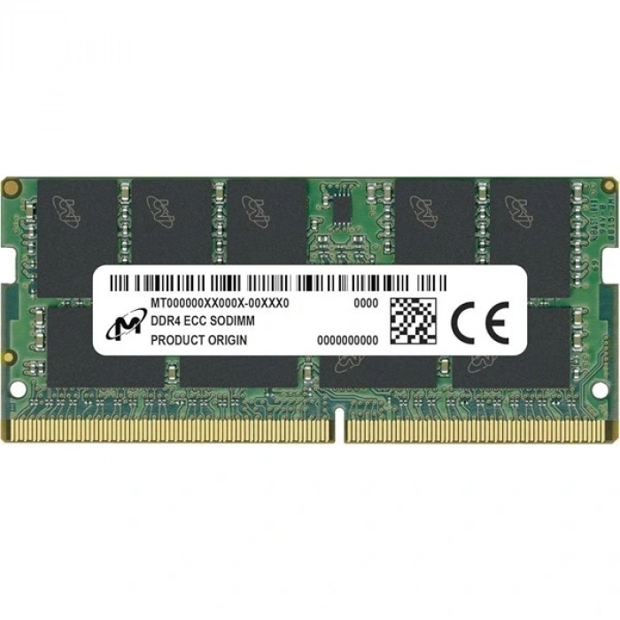 CRUCIAL 16GB DDR4 2666MHZ ECC NOTEBOOK RAM VALUE CT16G4TFD8266