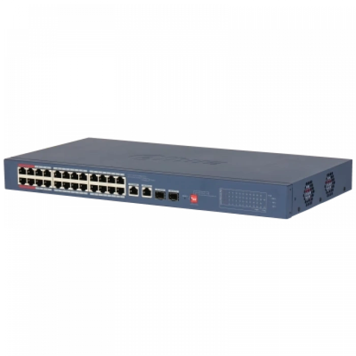 DAHUA 24port CS4226-24ET-240 10/100 2-SFP 240W Cloud PoE Switch