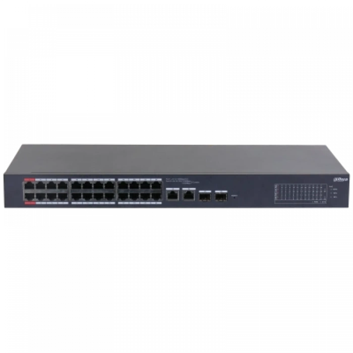 DAHUA 24port PoE 375w 2-SFP Gigabit Combo Cloud Yönetilebilir Switch CS4226-24ET-375