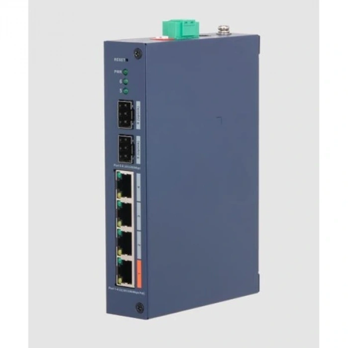 DAHUA 6port 30w 4port PoE DH-CHS4206-4GT-60 GIGABIT 2X SFP Cloud Yönetilebilir Switch