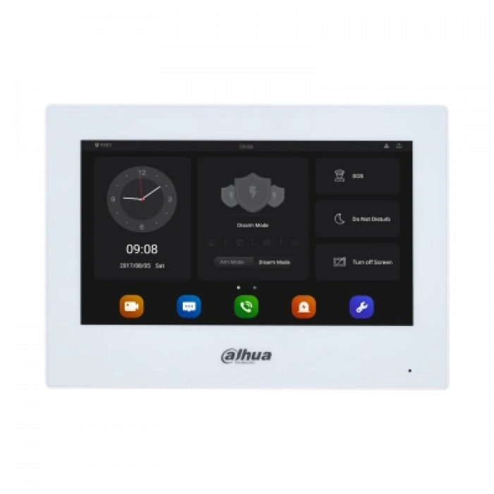 DAHUA  7 DHI-VTH5321GB(W)-W Android İP İntercom İç Mekan Monitör