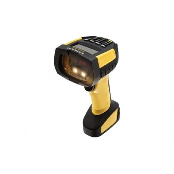 DATALOGIC PowerScan PM9600-DHP PM9600-DHP433RBK20 1D/2D RS-232 Cradle + Adaptör Kablosuz Karekod Okuyucu KIT EU
