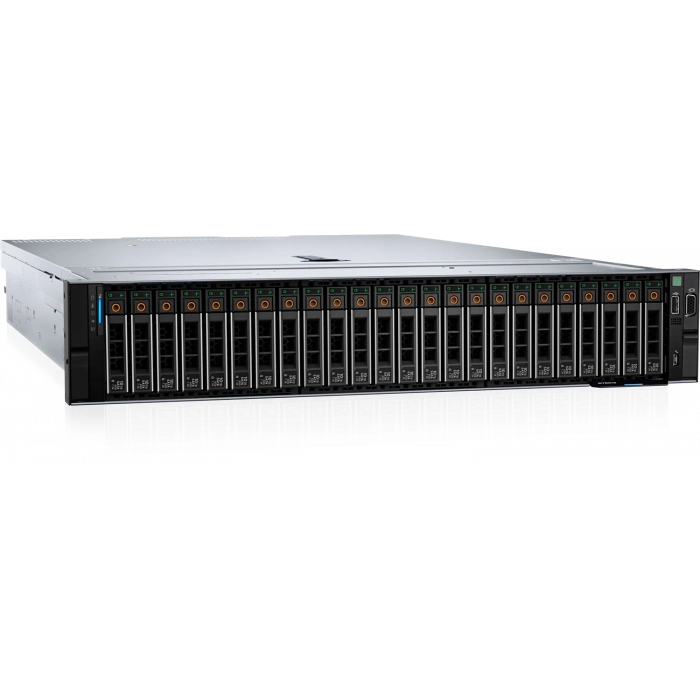 DELL POWEREDGE R760XS SPL2 SILVER 4510-32GB DDR5 RDIMM-480GB+2X3.84TB SSD-2x1100w Rack Sunucu