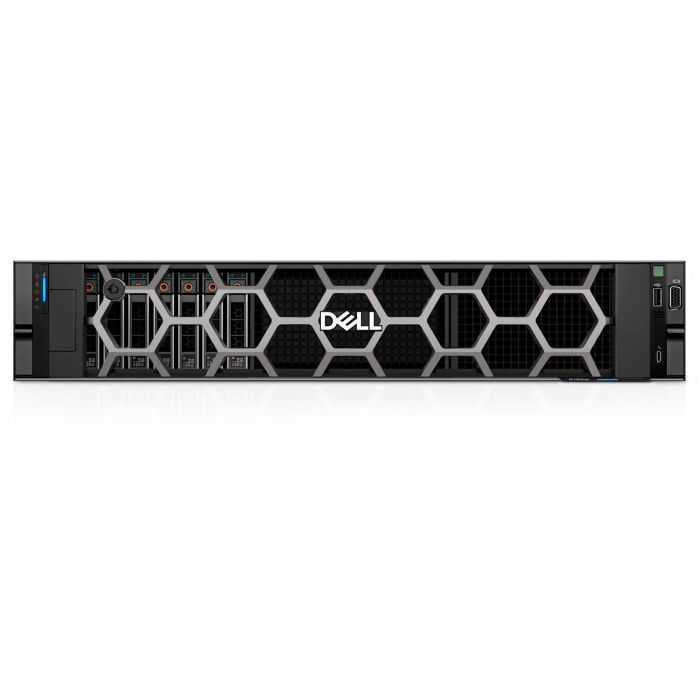 DELL POWEREDGE R760XS SPL2 SILVER 4510-32GB DDR5 RDIMM-480GB SSD-2x1100w Rack Sunucu