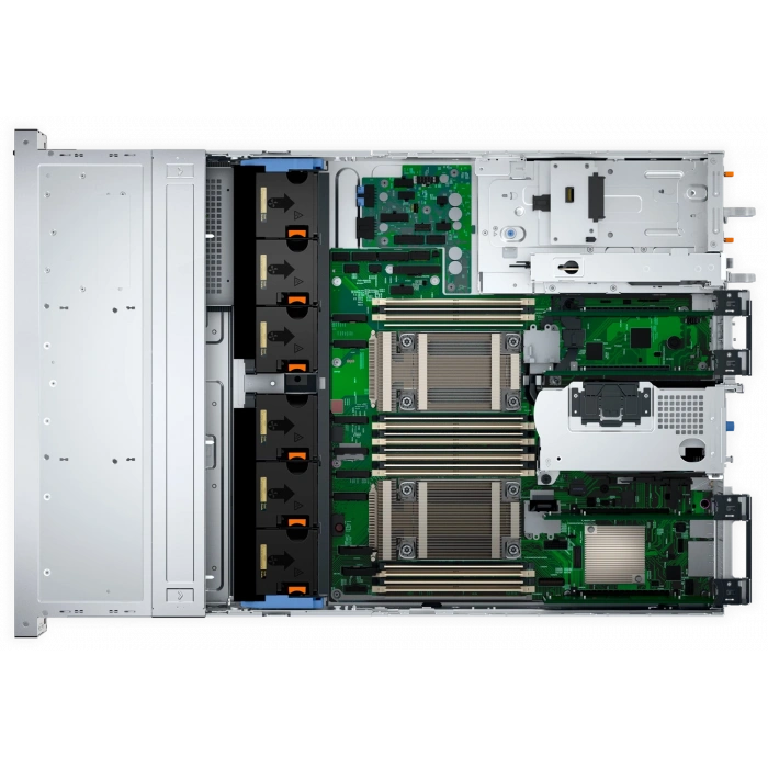 DELL POWEREDGE R760XS SPL2 SILVER 4510-32GB DDR5 RDIMM-480GB SSD-2x1100w Rack Sunucu