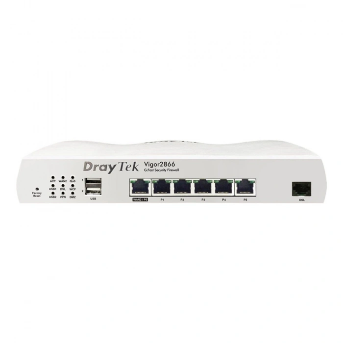 DRAYTEK VIGOR 2866 GFAST 5 PORT VPN VDSL ROUTER