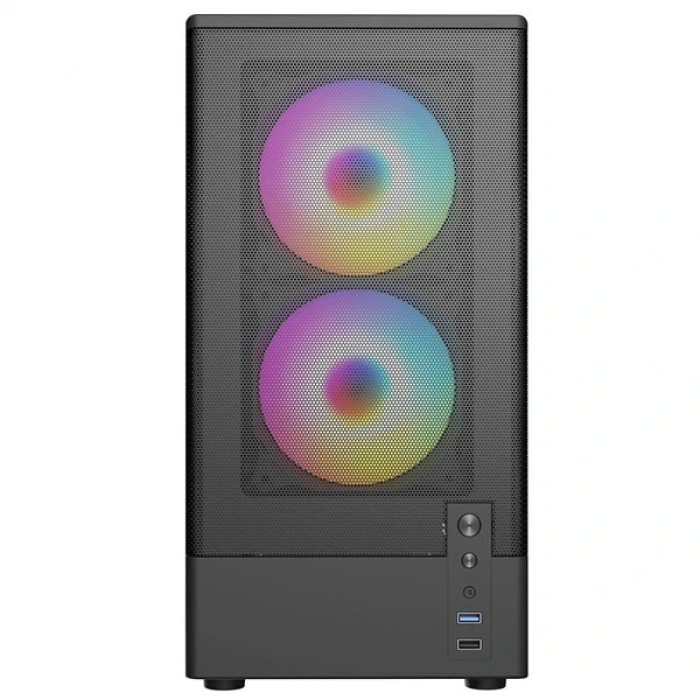 FRISBY 550W FC-8975B GAMING MICRO-TOWER PC KASASI