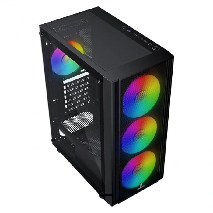 GAMEBOOSTER 600W CASTLE A651B GAMING MID-TOWER PC KASASI