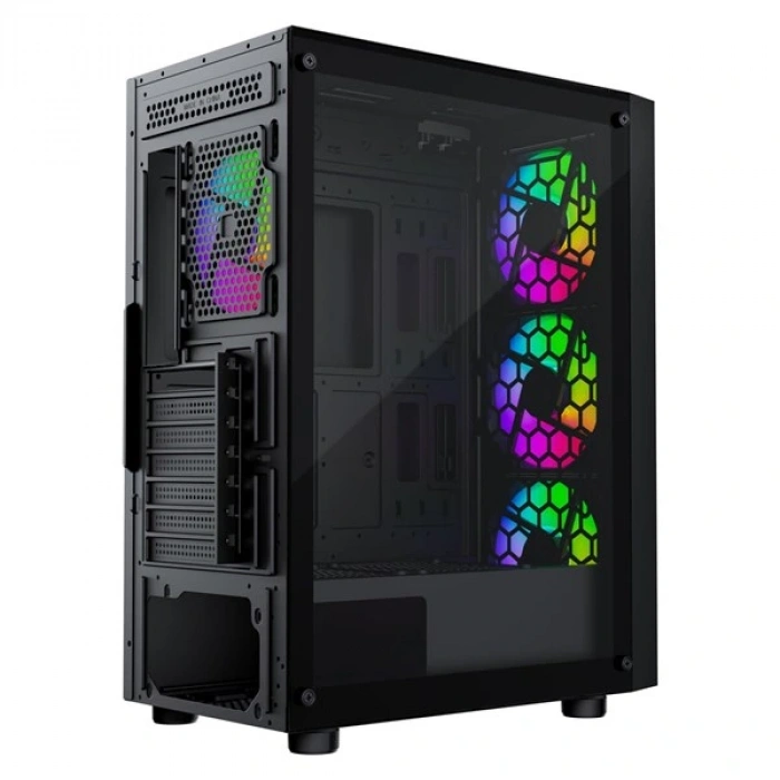 GAMEBOOSTER 600W CASTLE A651B GAMING MID-TOWER PC KASASI