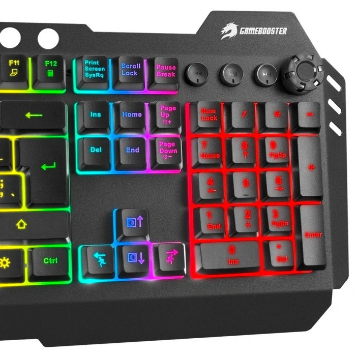 GAMEBOOSTER GB-G25K Kablolu Siyah Gaming Klavye