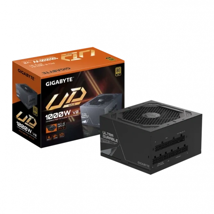 GIGABYTE 1000w 80+Gold GP-UD1000GM PG5 V2 Tam Modüler Power Supply