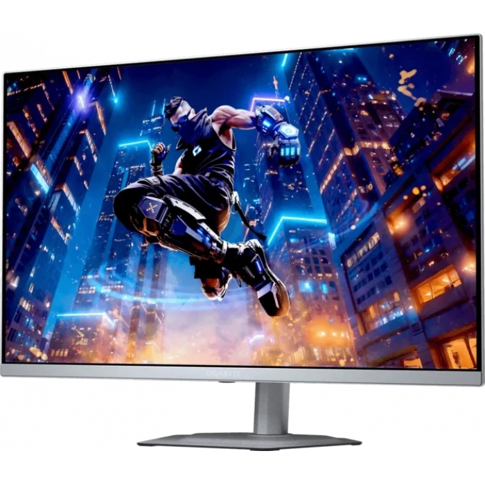 GIGABYTE 27 QD-OLED MO27Q2A-ICE 0.0.3MS 280HZ HDMI-DP TYPEC Pivot Gaming Monitör Beyaz 2560x1440