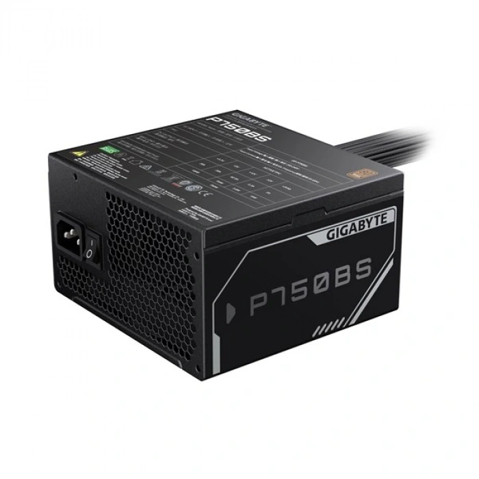 GIGABYTE 750W 80+ BRONZE GP-P750BS 12cm Fanlı APFC Power Supply