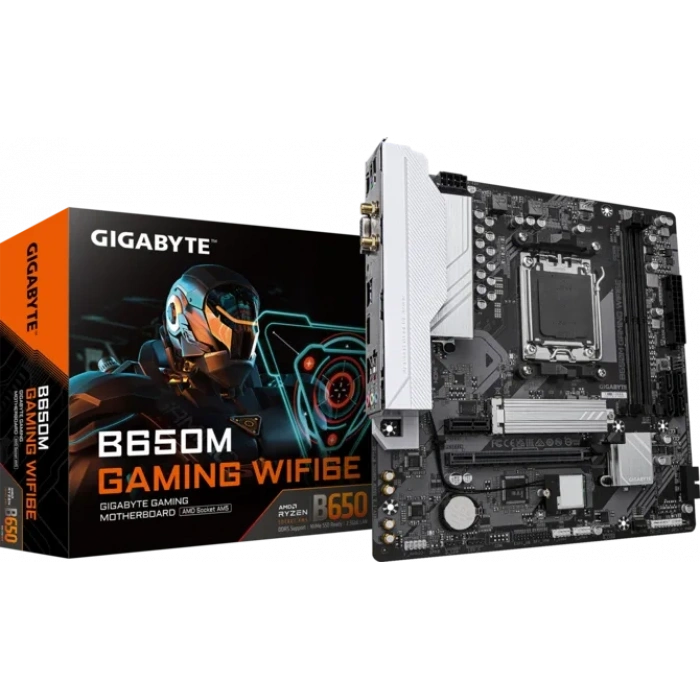 GIGABYTE B650M GAMING PLUS WIFI6E DDR5 HDMI-DP TYPEC PCIE 4.0 AM5 mATX