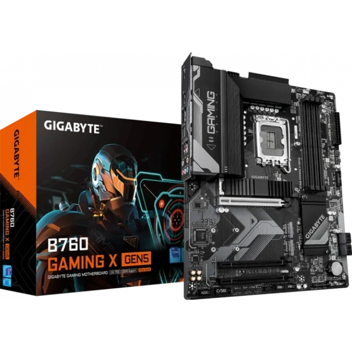 GIGABYTE B760 GAMING X GEN5 DDR5 HDMI-DP TYPEC PCIE 5.0 1700p ATX