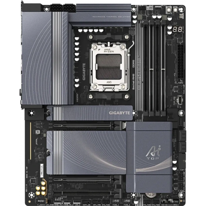 GIGABYTE B850 AI TOP WIFI7 DDR5 HDMI-DP TYPEC PCIE 5.0 AM5 ATX