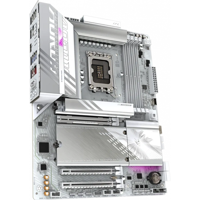 GIGABYTE B860 AORUS ELITE WIFI7 ICE WIFI7 DDR5 HDMI-DP TYPEC PCIE 5.0 1851p ATX BEYAZ