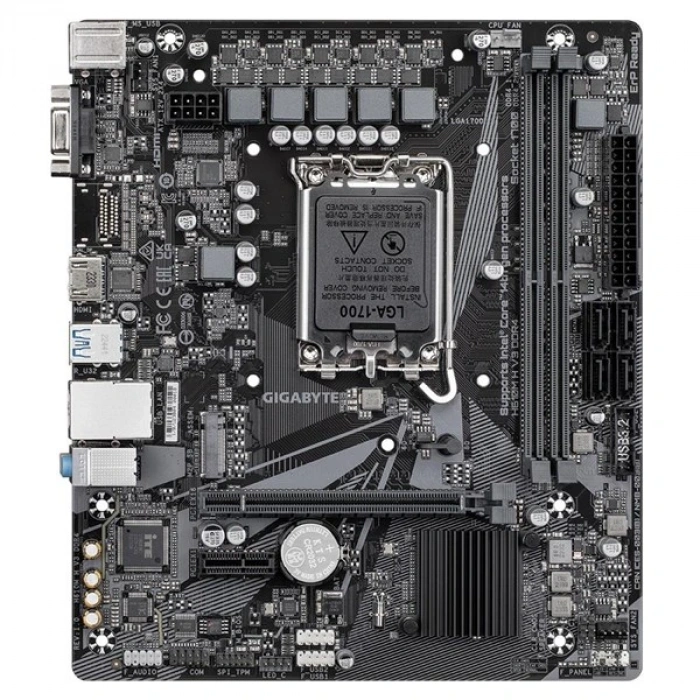 GIGABYTE H610M H v3 DDR4 HDMI PCIE 4.0 1700p mATX