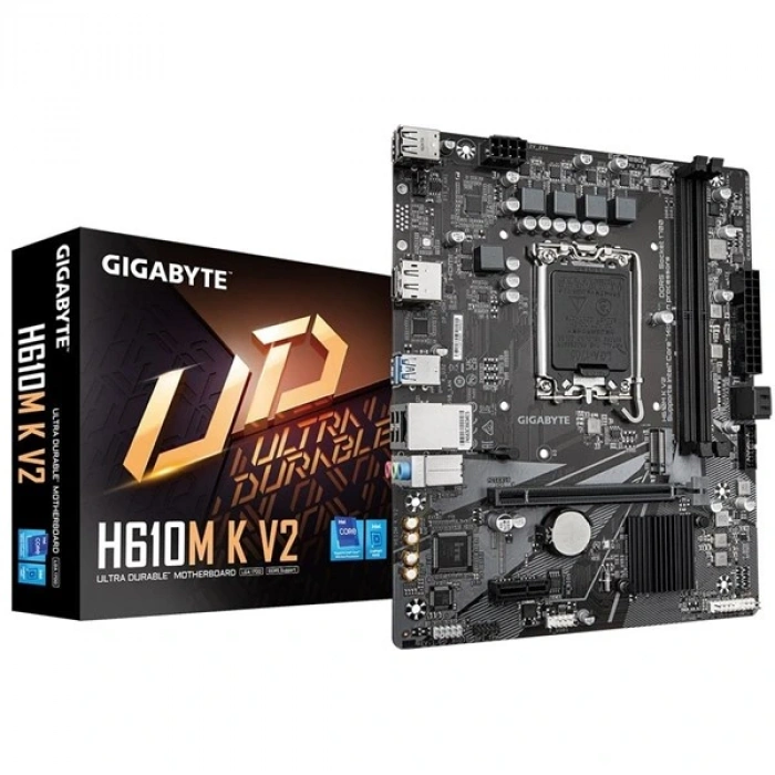 GIGABYTE H610M-K v2 DDR5 HDMI PCIe 16X v4.0 1700p mATX