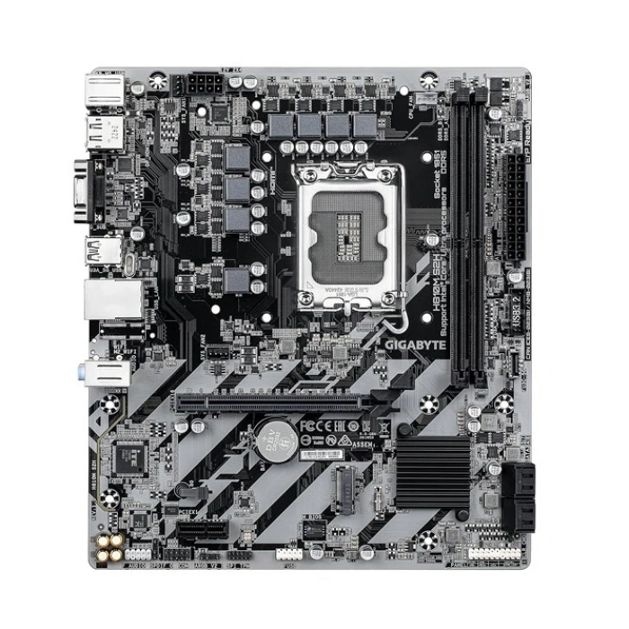 GIGABYTE H810M-S2H 2x DDR5 DP/HDMI/VGA 1x M.2 USB3.2 1851P ANAKART