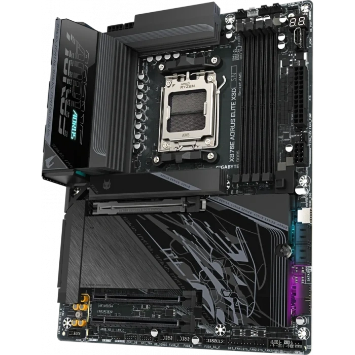 GIGABYTE X870E AORUS ELITE X3D WIFI7 DDR5 HDMI-DP TYPEC PCIE 5.0 AM5 ATX