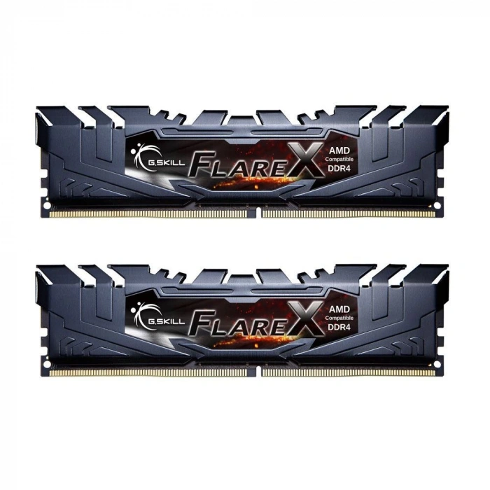 GSKILL 16GB (2x8GB) 3200MHZ DDR4 FLARE X SOĞUTUCULU F4-3200C16D-16GFX PC RAM