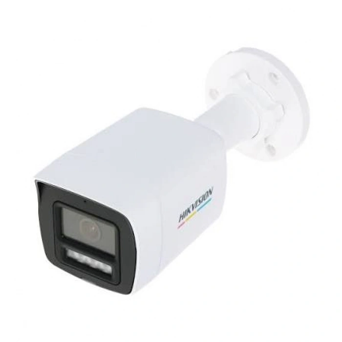 HIKVISION 4MP Bullet 2.8MM ColorVu Smart Hybrid Light Sesli IP Kamera DS-2CD1047G2H-LIUF/SL
