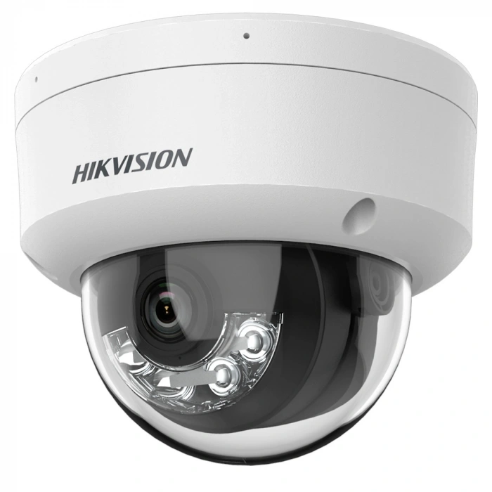 HIKVISION DS-2CD1121G2-LIUF 2MP 2.8MM 20MT DAHİLİ SESLİ H.265 IP67 - IK08 SMART HYBRID LIGHT IP DOME KAMERA