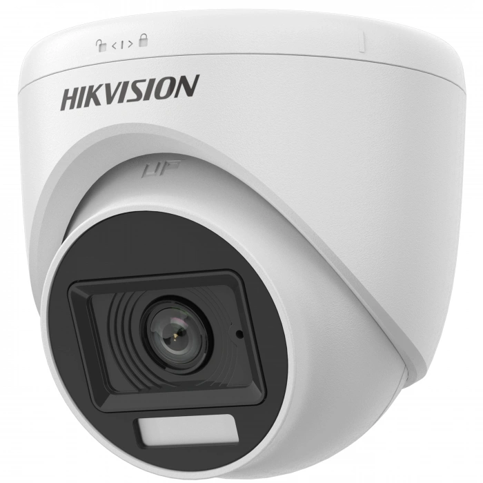 HIKVISION DS-2CE76D0T-LPFS 2MP 2.8MM 20MT DAHİLİ SES HD-TVI SMART HIBRIT LED DOME KAMERA