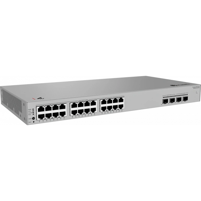 HUAWEI 24port POE+ 195W eKIT S220S-24LP4JX GIGABİT 2X10 GbE SFP 2X2.5GbE SFP Yönetilebilir Switch