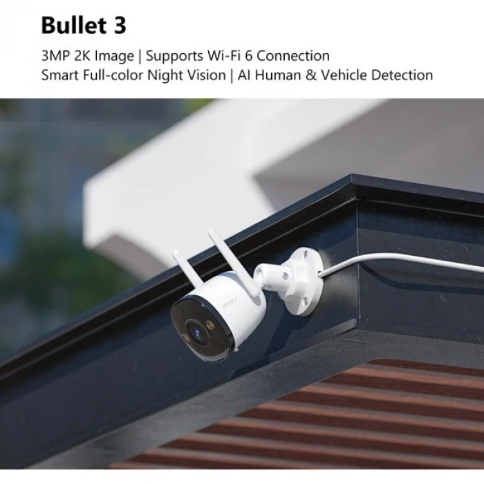 IMOU 3MP IPC-S3EP-3M0WE Dış Ortam BULLET KAMERA (BULLET 3)