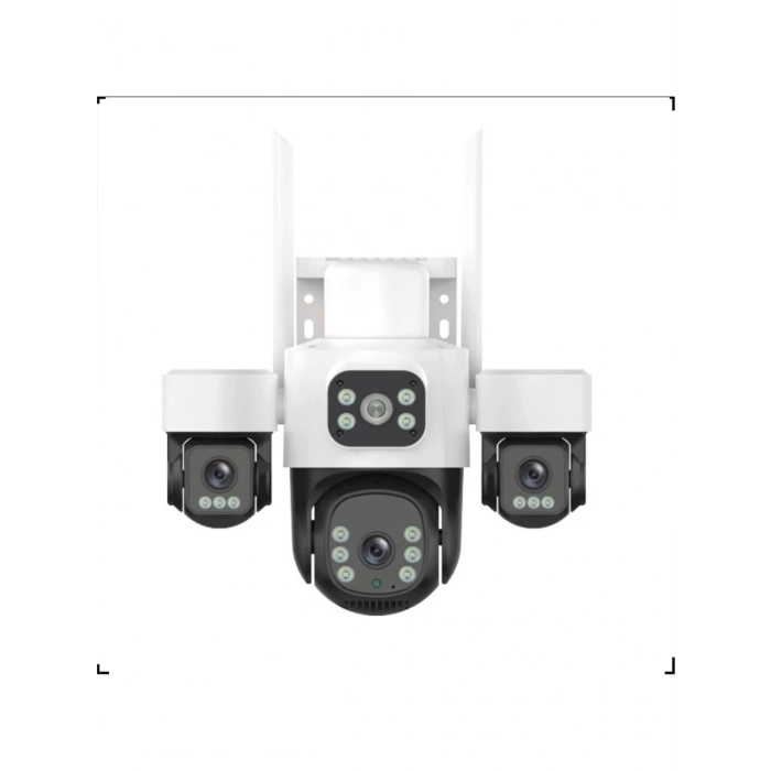 INOX 3+3+3MP X113 3 Lensli PTZ Wıfı Kamera